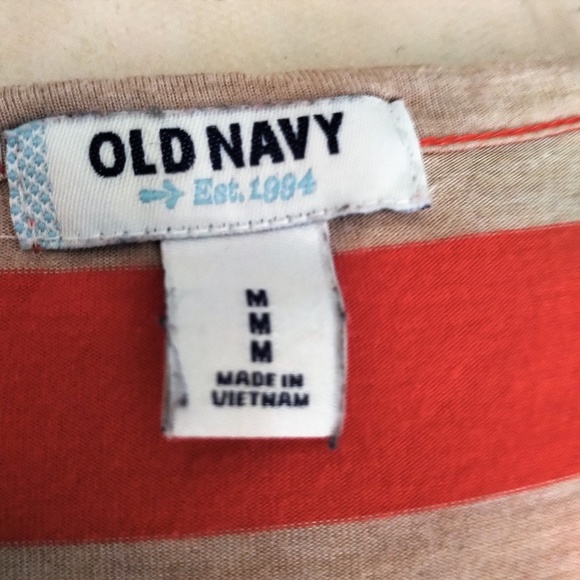 Old Navy Soft Striped Top EUC M - Picture 3 of 5